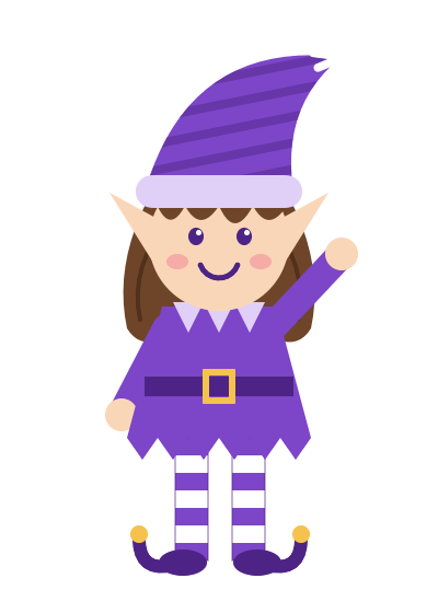 Purple the elf, PurpleRestore's mascot